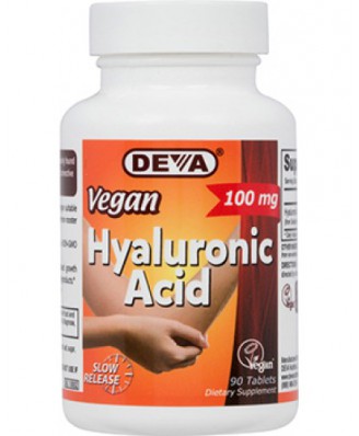Deva Vegan Hyaluronic Acid -- 100 mg - 90 Tablets