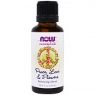Essential Oils- Peace- Love & Flowers- Balancing Blend (30 ml) - Now Foods