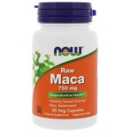 Raw Maca- 750 mg (30 Vegetarian Capsules) - Now Foods