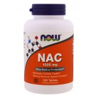 NAC 1000 mg (120 tablets) - Now Foods