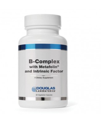 Complesso B w/Metafolin ® e fattore intrinseco (capsule 60 vegetariano) - Douglas Laboratories