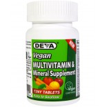 Deva, integratore multivitaminico & minerali, 90 compresse vegetariane minuscoli