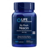 No-Flush Niacin (Inositol Hexanicotinaat) 800 mg - 100 Capsules - Life Extension