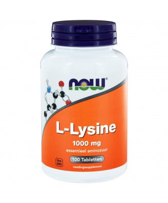 L-Lysine- 1000 mg (250 Tablets) - Now Foods