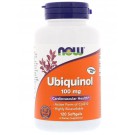Ubiquinol 100 mg (120 softgels) - Now Foods