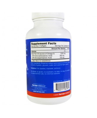 Acquistare Jarrow Formulas, Max DHA, Highly Concentrated Omega-3's, 18