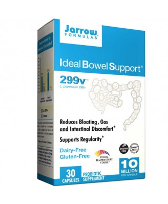 Ideal Bowel Support 299v (30 Veggie Caps) - Jarrow Formulas