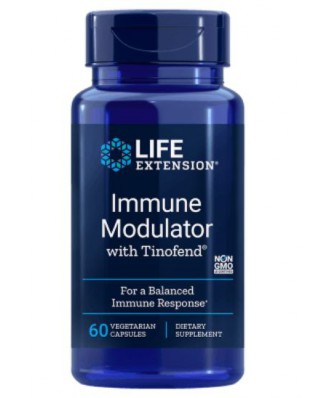 Immune Modulator with Tinofend (60 Veggie Capsules) - Life Extension 