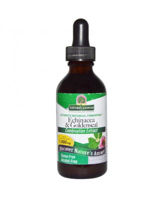 Echinacea & Goldenseal, Alcohol-Free, 1000 mg (60 ml) - Nature's Answer