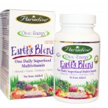 ORAC-Energy Earth's Blend One Daily Superfood Multivitamin With Iron (60 Veggie Caps) - Paradise Herbs