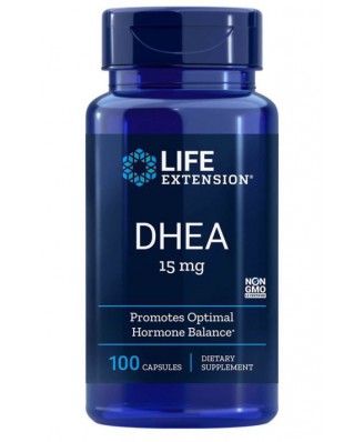 DHEA 15 mg (100 Capsules) - Life Extension