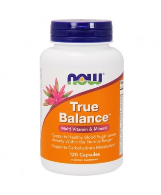 True Balance - Multi Vitamin & Mineral (120 capsules) - Now Foods