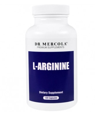 Dr. Mercola, L-Arginine, Timed-Release, 120 Veggie Caps