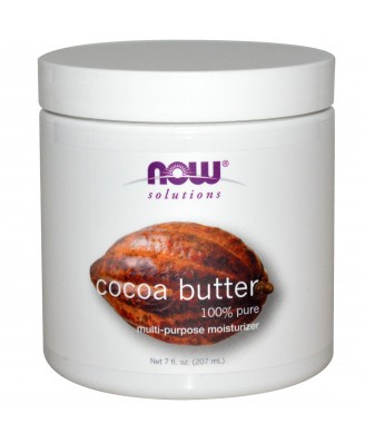 Now Foods, Solutions, Cocoa Butter, 7 fl oz (207 ml)