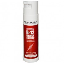Dr. Mercola, vitamina B-12 Energy Booster, sapore di ciliegio naturale,.85 fl oz (25 ml)