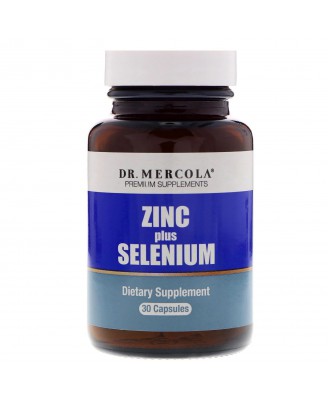 Zinc plus Selenium 15 mg (30 capsules) - Dr. Mercola