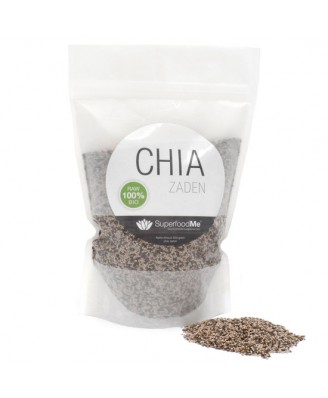 Organic Chia Seeds (500 grams) - Superfoodme