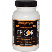 Healthy Origins, Epicor 500 mg, 60 capsule