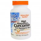 Doctor's Best, Best Curcumin C3 Complex, 500 mg, 120 Capsules