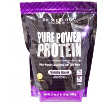 Dr. Mercola, Proteina Pure Power, aroma vaniglia, 880 g