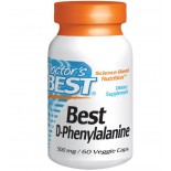 Best D-Phenylalanine 500 mg (60 Veggie Caps ) - Doctor's Best