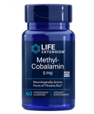Methylcobalamin 5 mg (60 Veggie Lozenges ) - Life Extension