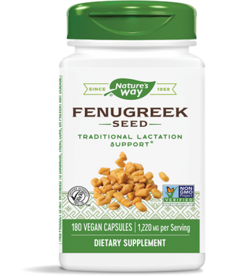 Fenugreek Seed 610 mg (180 Veggie Caps) - Nature's Way