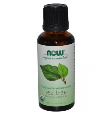 Now Foods, Organic Essential Oils, Tea Tree, 1 fl oz (30 ml)