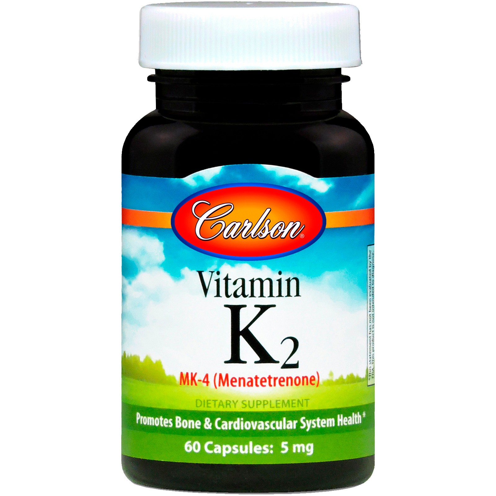 Acquistare Vitamin K2 - 5 mg (60 capsules) - Carlson ...